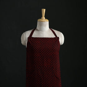 Bagh Hand Block Print Cotton Apron with Pocket 10
