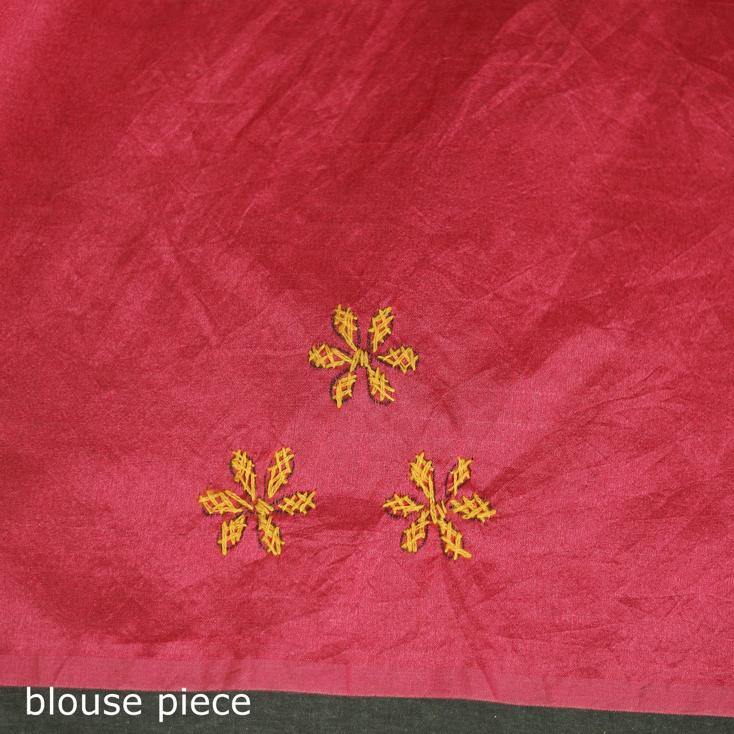 Hand Embroidered Silk Saree 35