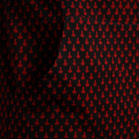 Bagh Hand Block Print Cotton Apron with Pocket 10