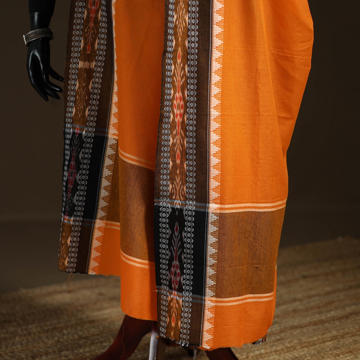 Sambalpuri Ikat Cotton Dupatta from Odisha 32