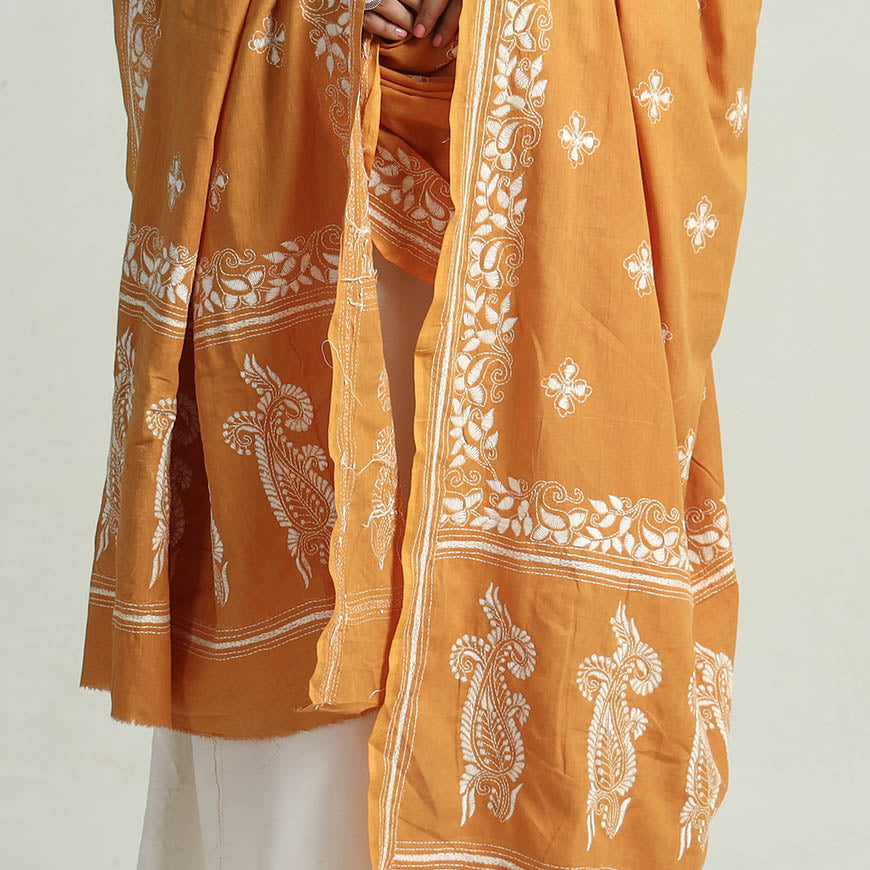 Kantha Embroidery Dupatta