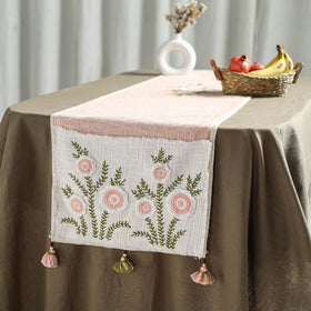 Tribal Hand Embroidered Table Runner by Kamli 12
