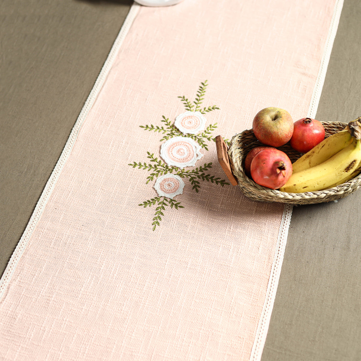 Tribal Hand Embroidered Table Runner by Kamli 12