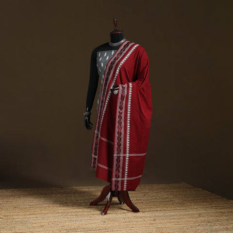 Sambalpuri Ikat Cotton Dupatta from Odisha 34