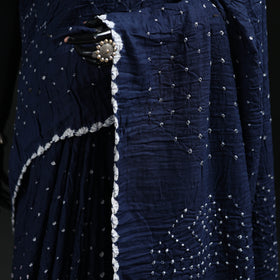 Kutch Bandhani Tie-Dye Cotton Saree 19