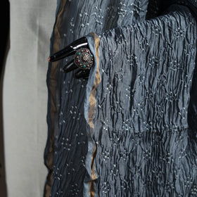 Kutch Bandhani Dupatta in Chanderi Silk 06