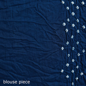 Kutch Bandhani Tie-Dye Cotton Saree 05