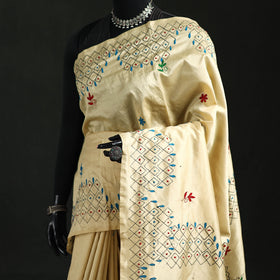 Hand Embroidered Silk Saree 39