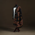 Kutch Hand Embroidered Mirror Work Printed Cotton Dupatta 04