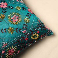 Chinon Phulkari Embroidered Cushion Cover (16 x 16 in) 02