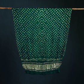 Kutch Lagdi Patta Border Modal Silk Bandhani Dupatta 09