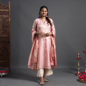 Maheshwari Kurta with Dupatta Set