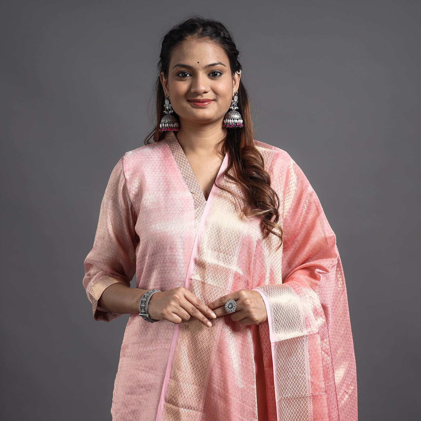 Maheshwari Kurta with Dupatta Set