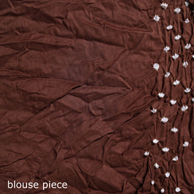 Kutch Bandhani Tie-Dye Cotton Saree 06