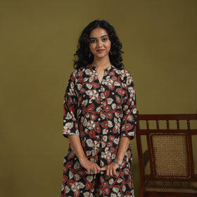 Kalamkari Printed Cotton 2pc Kurta Set for women 03