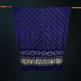 Kutch Lagdi Patta Border Modal Silk Bandhani Dupatta 08