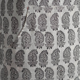 Bagh Hand Block Print Cotton Apron with Pocket 12