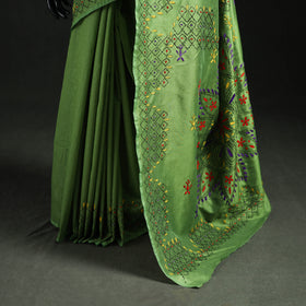 Hand Embroidered Silk Saree 40