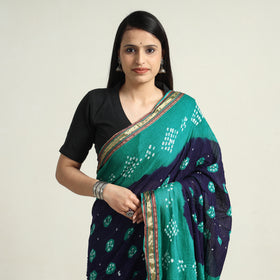bandhani saree