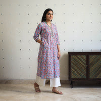 Sanganeri print Kurta