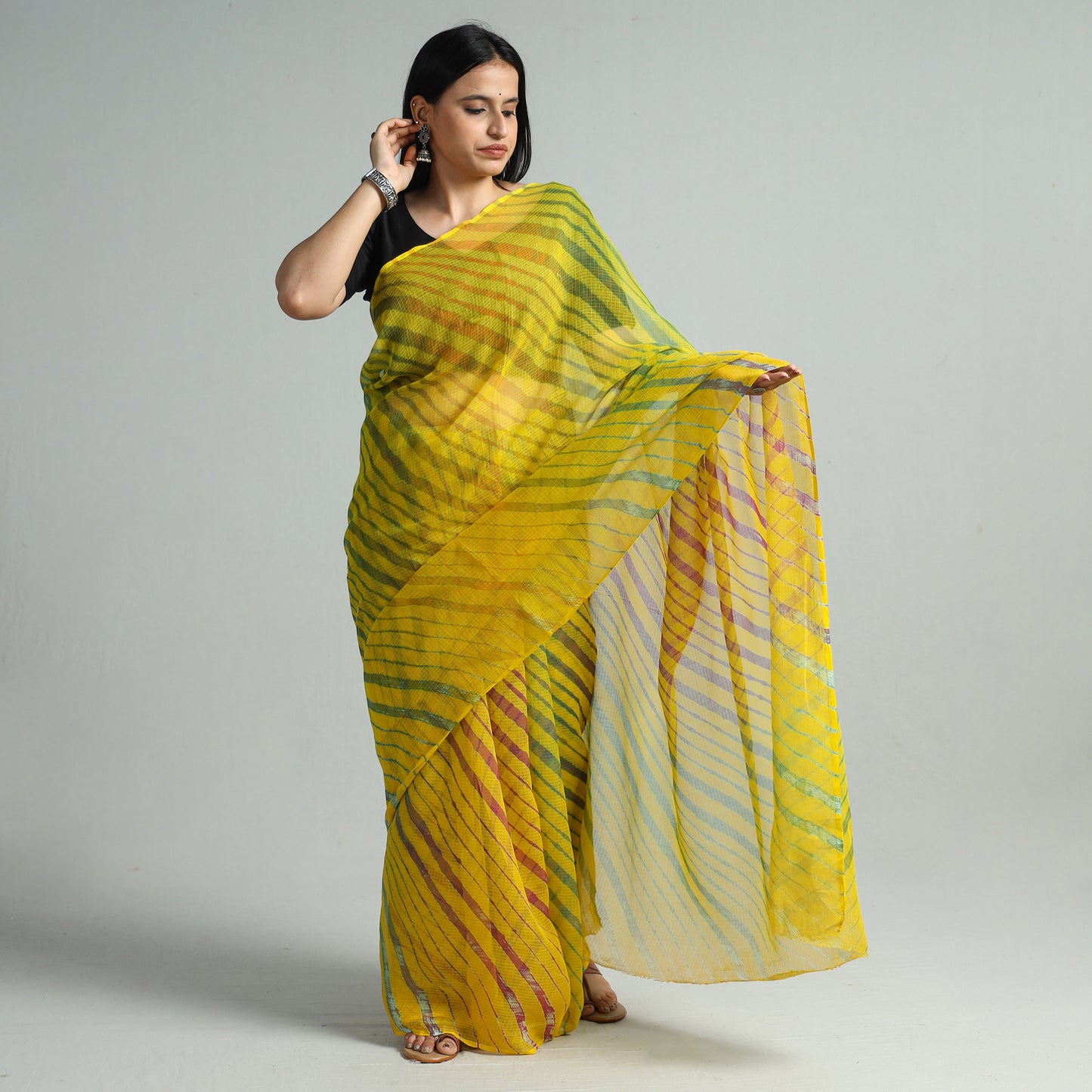 Leheriya Saree 