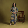 Kalamkari Printed Cotton 2pc Kurta Set for women 01