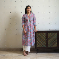 Sanganeri print Kurta