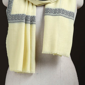 Plain Weave Hashidar Fine Wool Stole for Women 14