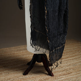Kutch Bandhani Dupatta in Chanderi Silk 09