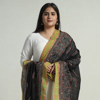 Kantha Embroidery Silk Dupatta