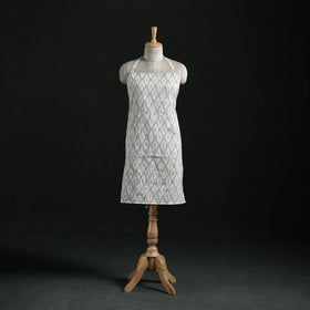 Pochampally Ikat Weave Cotton Apron with Pocket 16