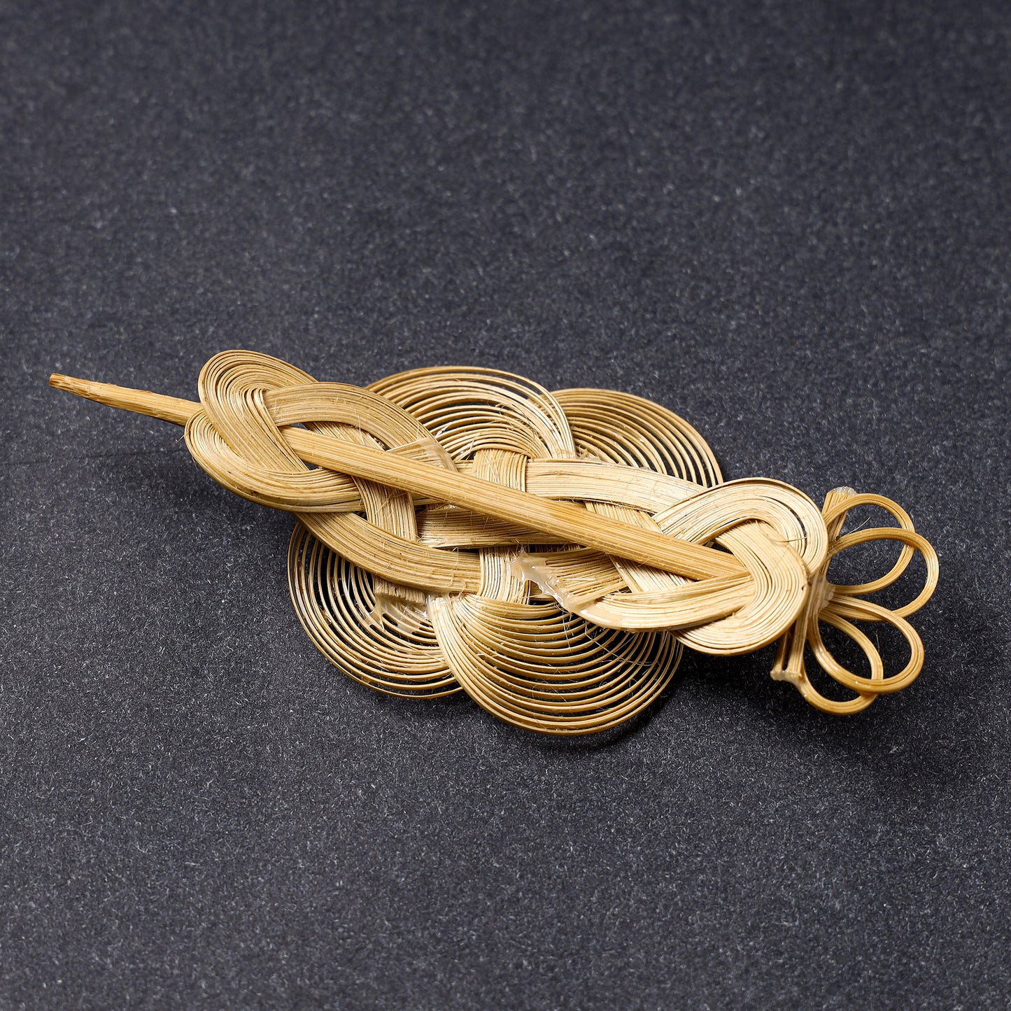 Handcrafted Bamboo Hair Clip