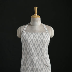Pochampally Ikat Weave Cotton Apron with Pocket 16