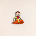 Handpainted Dancing Doll Fridge Magnet 01