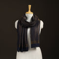 Zari Chevron Pattern Fine Wool Stole for Women 23