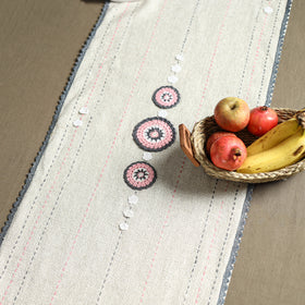 Tribal Hand Embroidered Table Runner by Kamli 16