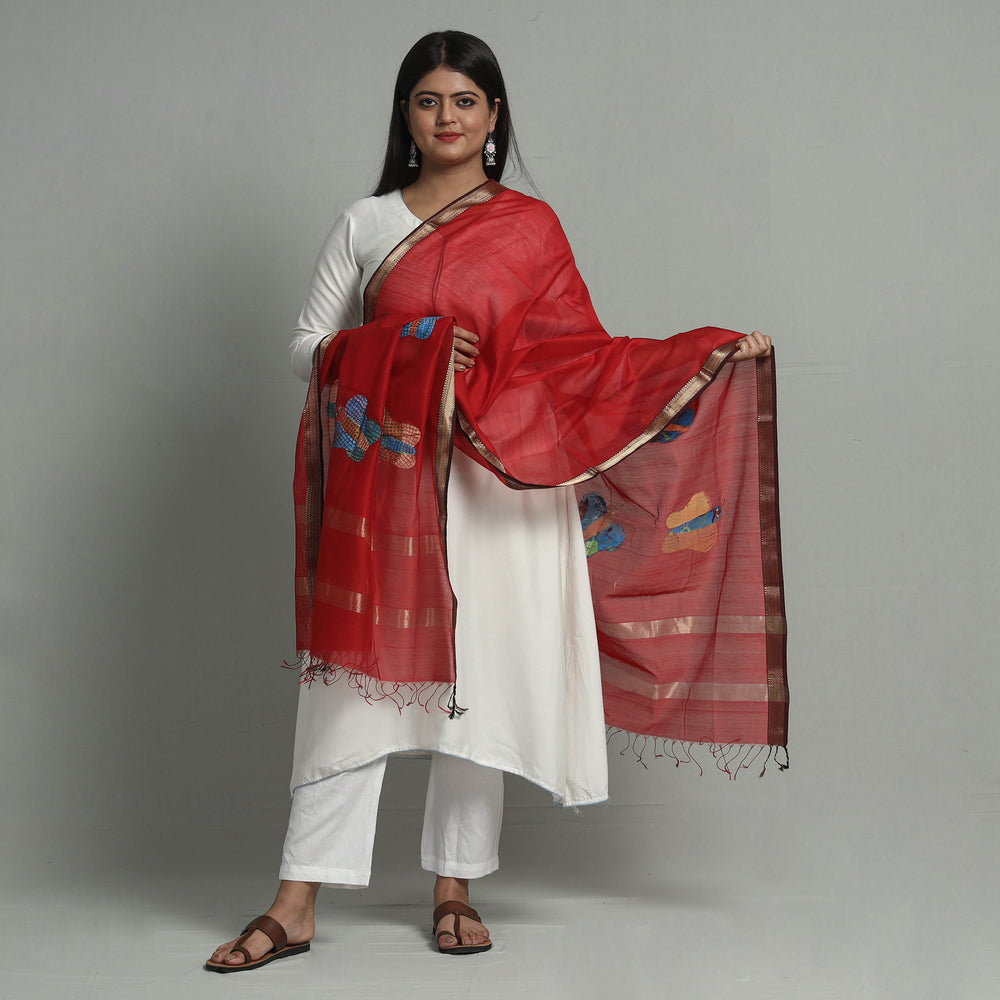 maheshwari silk dupatta