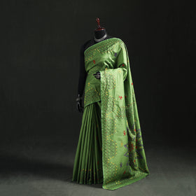 Hand Embroidered Silk Saree 43