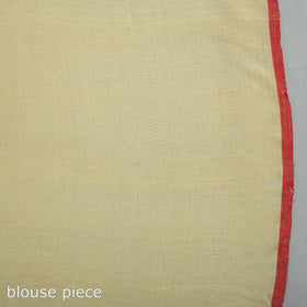  Phulia Bengal Jamdani Buti Handloom Cotton Saree with Tassels