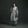 Hand Batik Print Cotton Suit Set with Dupatta for Women 15