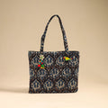 Multicolor Handcrafted Quilted Cotton Handbag