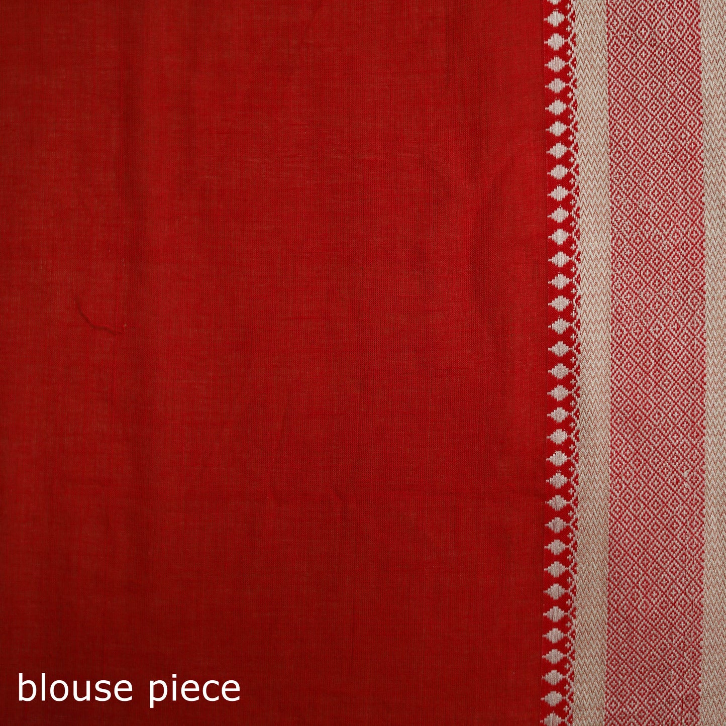 Red - Bengal Handwoven Cotton Begumpuri Saree 01