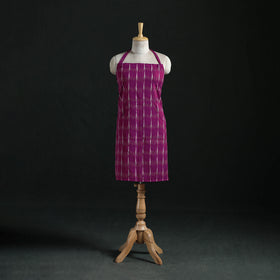 Pochampally Ikat Weave Cotton Apron with Pocket 18