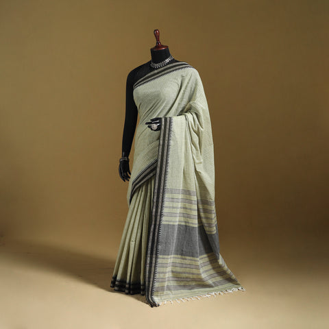 Bengal Handwoven Cotton Begumpuri Saree 02