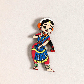 Handpainted Dancing Doll Fridge Magnet 03