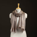 Zari Chevron Pattern Fine Wool Stole for Women 28