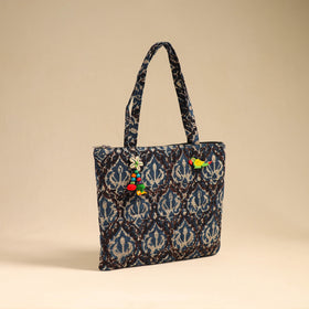 Multicolor Handcrafted Quilted Cotton Handbag