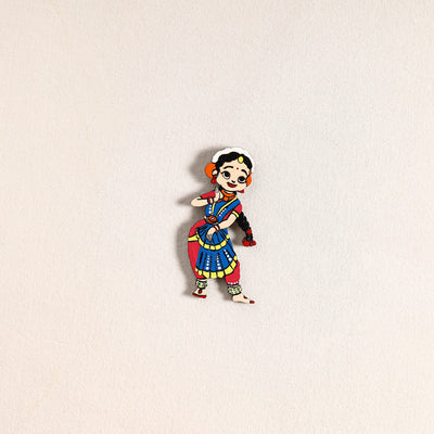 Handpainted Dancing Doll Fridge Magnet 03