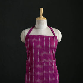 Pochampally Ikat Weave Cotton Apron with Pocket 18