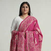 Kantha Embroidery Silk Dupatta